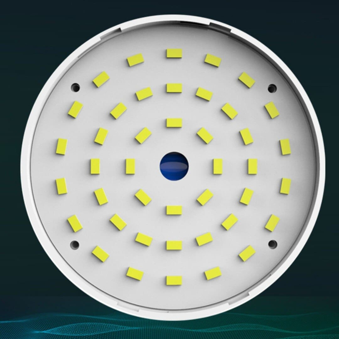 Lanternă solară cu 42 LED, reîncărcabilă prin USB, cu lumină difuzor fără fir, lampă pentru cort de camping, pentru iluminat de urgență în exterior/interioară [2]