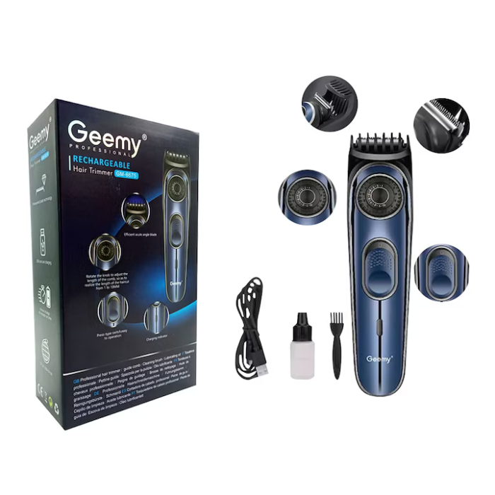 Mașină de Tuns GM-75 – Cap Reglabil, Lame Inox, Motor Puternic [3]