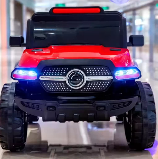 Masina electrica pentru copii intre 3-9 ani cu 4 roti,2 scaune, 380 W, 12 V, Music Player, 102 x 60 x 60 cm, telecomanda inclusa [2]