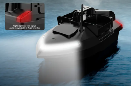 Barcă Momeală GPS de Pescuit cu 3 Cuve și Memorare Până la 40 Puncte GPS - Control la Distanță 500m [3]