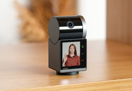 Camera supraveghere wireless IP WiFi Imou Rex VT Pro Active Deterrence IPC-S2VBP-5M0WR, 5 MP 3K, 3.6 mm, IR 20 m, ecran 2.4 inch, intercom, microfon si difuzor, slot card, auto tracking [1]