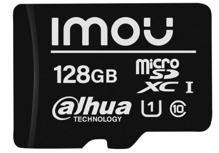 Stocare - Card de Memorie Imou MicroSD 128GB, Clasa 10, V30/U3 – Fiabil pentru Camere de Supraveghere IP și Înregistrări 4K