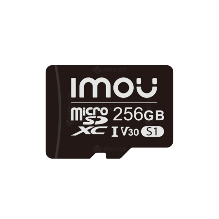 Stocare - Card Memorie MicroSDXC Imou 256GB (V30, U3) – Clasa 10, Recomandat pentru Camere de Supraveghere IP și Înregistrări  Video