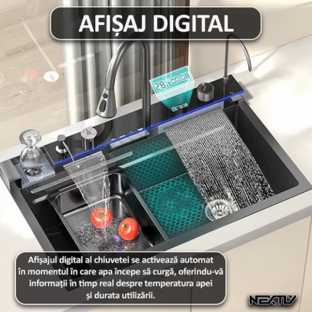 Chiuvetă Multifuncțională Smart,cu afisaj led [3]