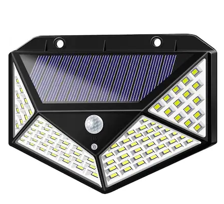 Casa & Gradina - Lampa cu LED incarcare solara si senzor de miscare 100 x LED