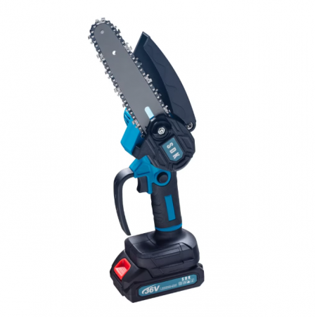 Scule electrice si unelte - Mini drujba electrica, 2 Acumulatori 48v 1500mah, cutie de depozitare