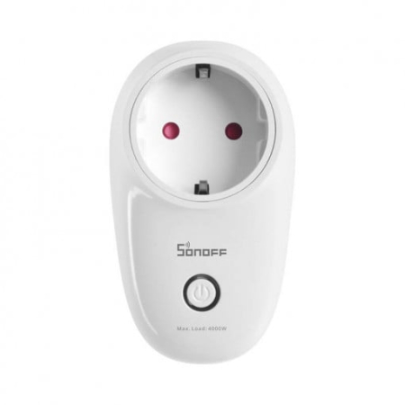 Smart Device - Priză inteligentă Wi-Fi Sonoff 3600 W Control Vocal, Scenarii Smart