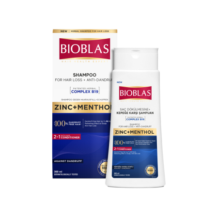 Ingrijire personala - Șampon profesional de păr cu Zinc si Menthol , anticădere și antimătreață