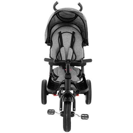 Tricicleta 4 in 1 rotativa cu pozitie de somn Little Bird , Gri [1]