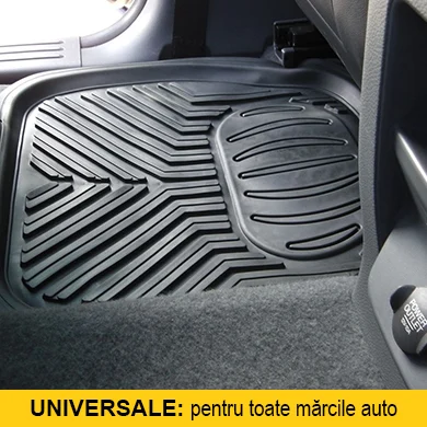 Set complet de 4 covoare auto tip tavita, cu margini inalte, impermeabile - marime universala [2]