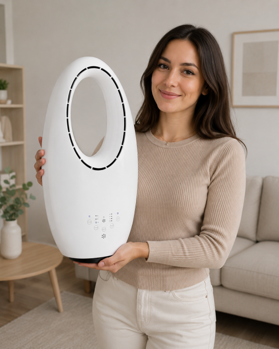 NOU! Ventilator Fără Palete 60W – Eleganță, Siguranță și Confort Inteligent [2]