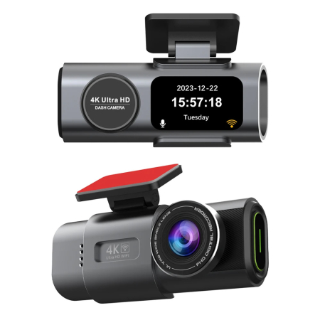 Cameră Auto DVR 4K Ultra HD Față + Spate | Wi-Fi | GPS | Monitorizare Parcare 24H [4]