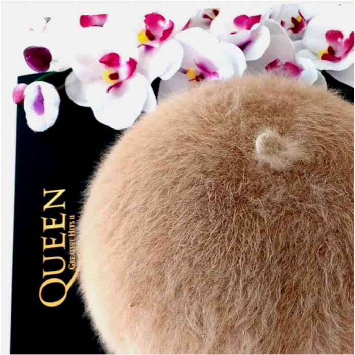 Caciulita eleganta din lana de Angora (MARO cappuccino) - marime UNIVERSALA [4]