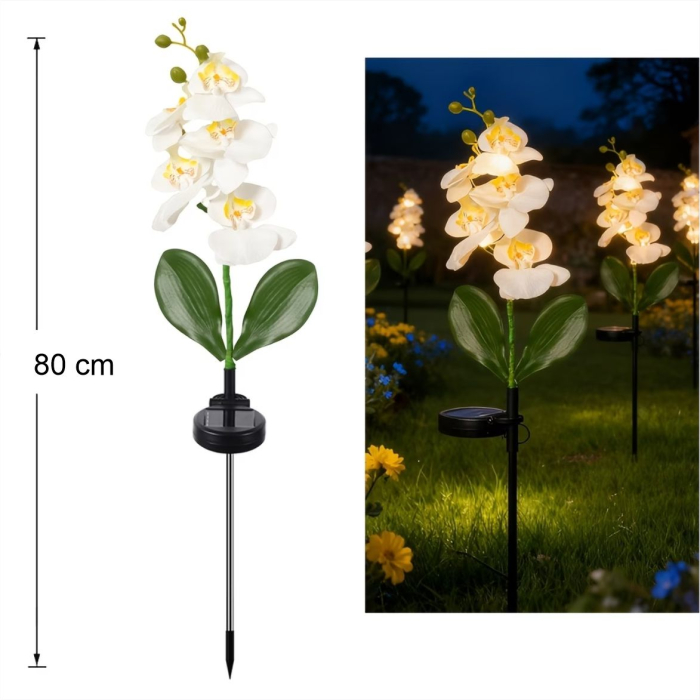 Decoratiuni solare luminoase - Orhidee [3]