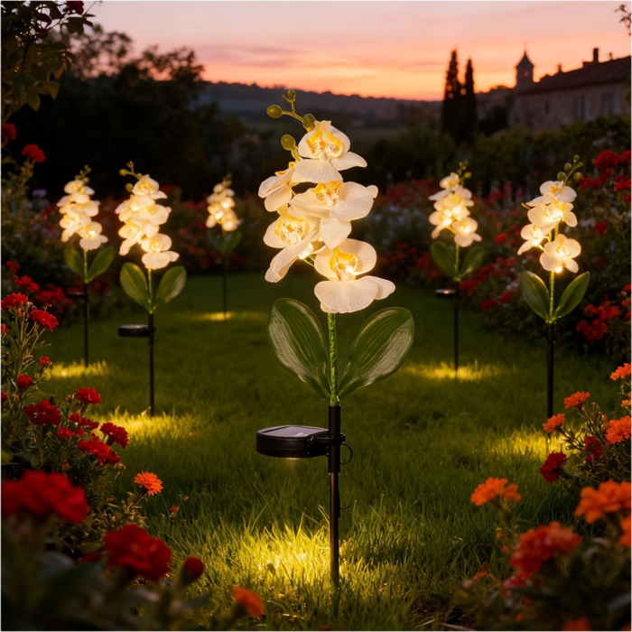 Decoratiuni solare luminoase - Orhidee [4]