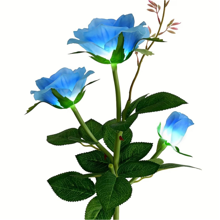 Decoratiuni solare luminoase - Trandafiri [6]