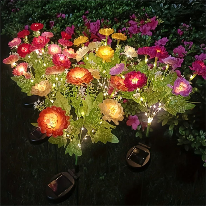 Decoratiuni solare luminoase - Bujori [5]