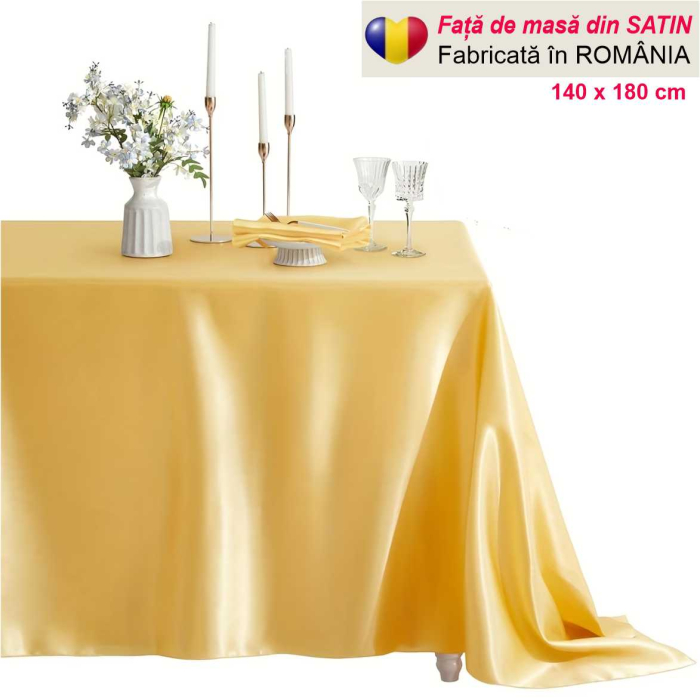 Fata de masa de Paste din satin lux - Elegance Lux (AURIU) [2]