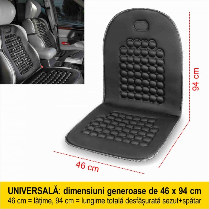 Set 2 x Huse cu Masaj cu Magneti - marime universala [8]