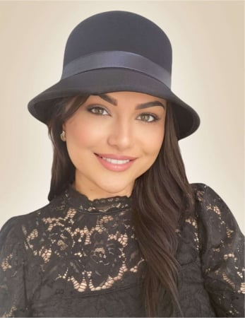 Palarie dama PARIS LUX -palarie bleumarin, reglabila [2]