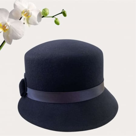 Palarie dama PARIS LUX -palarie bleumarin, reglabila [4]