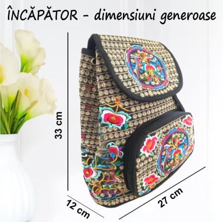 Rucsac elegant de dama - Fantezie in Rosu [6]
