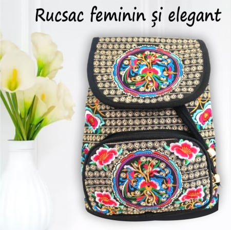 Rucsac elegant de dama - Fantezie in Rosu [4]