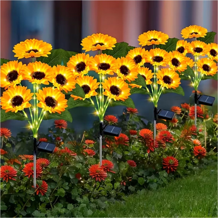 Decoratiuni solare luminoase - Floarea Soarelui [6]