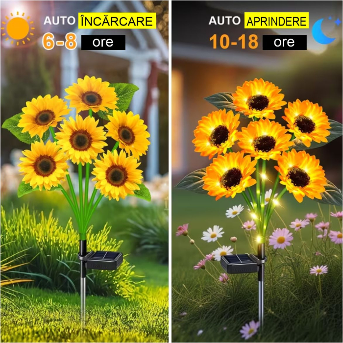 Decoratiuni solare luminoase - Floarea Soarelui [2]