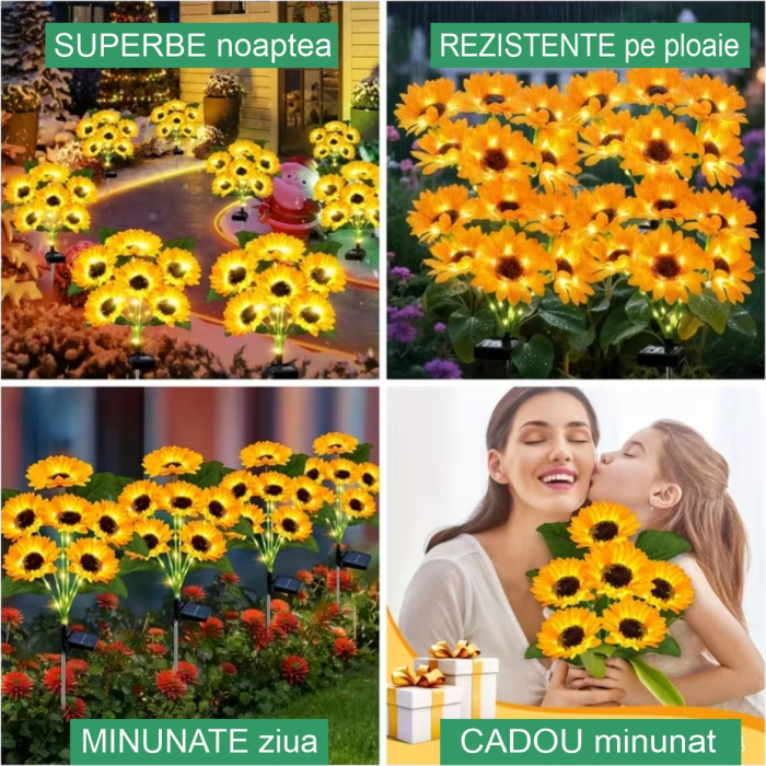 Decoratiuni solare luminoase - Floarea Soarelui [3]