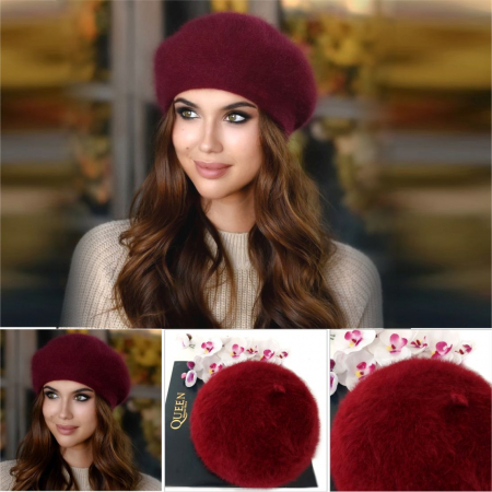Caciulita eleganta din lana de Angora (GRENA) - marime UNIVERSALA [2]