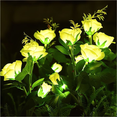 Decoratiuni solare luminoase - Trandafiri [4]