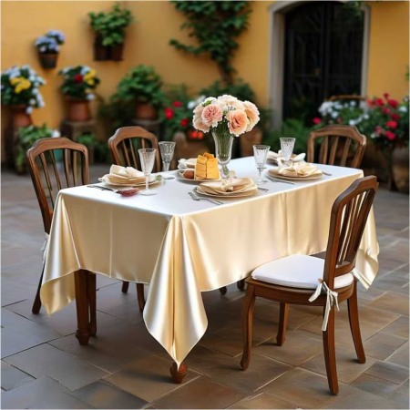 Fata de masa de Paste din satin lux - Elegance Lux (ARAMIU) [2]