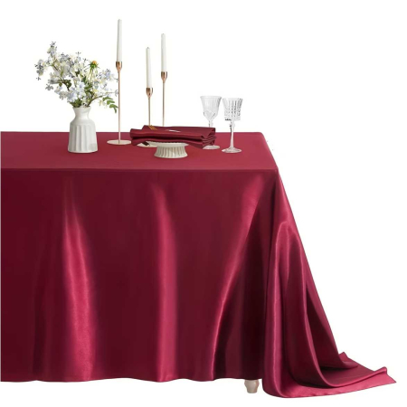 Fata de masa de Paste din satin lux - Elegance Lux (GRENA) [3]