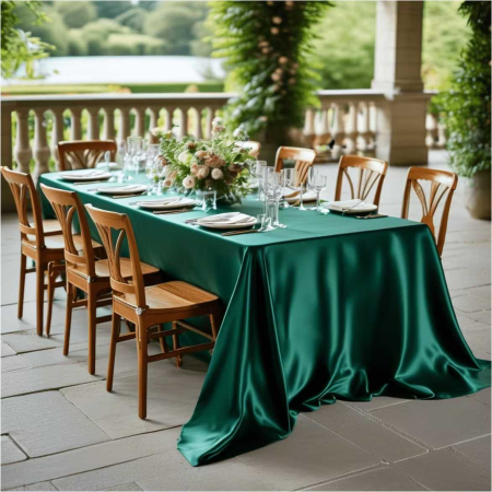 Fata de masa de Paste din satin lux - Elegance Lux (VERDE) [1]