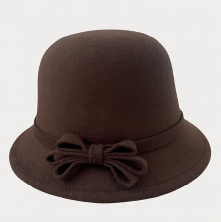 Palarie de dama cu boruri rotunde MONALISA (MARO mahon) - marime unica, reglabila [2]