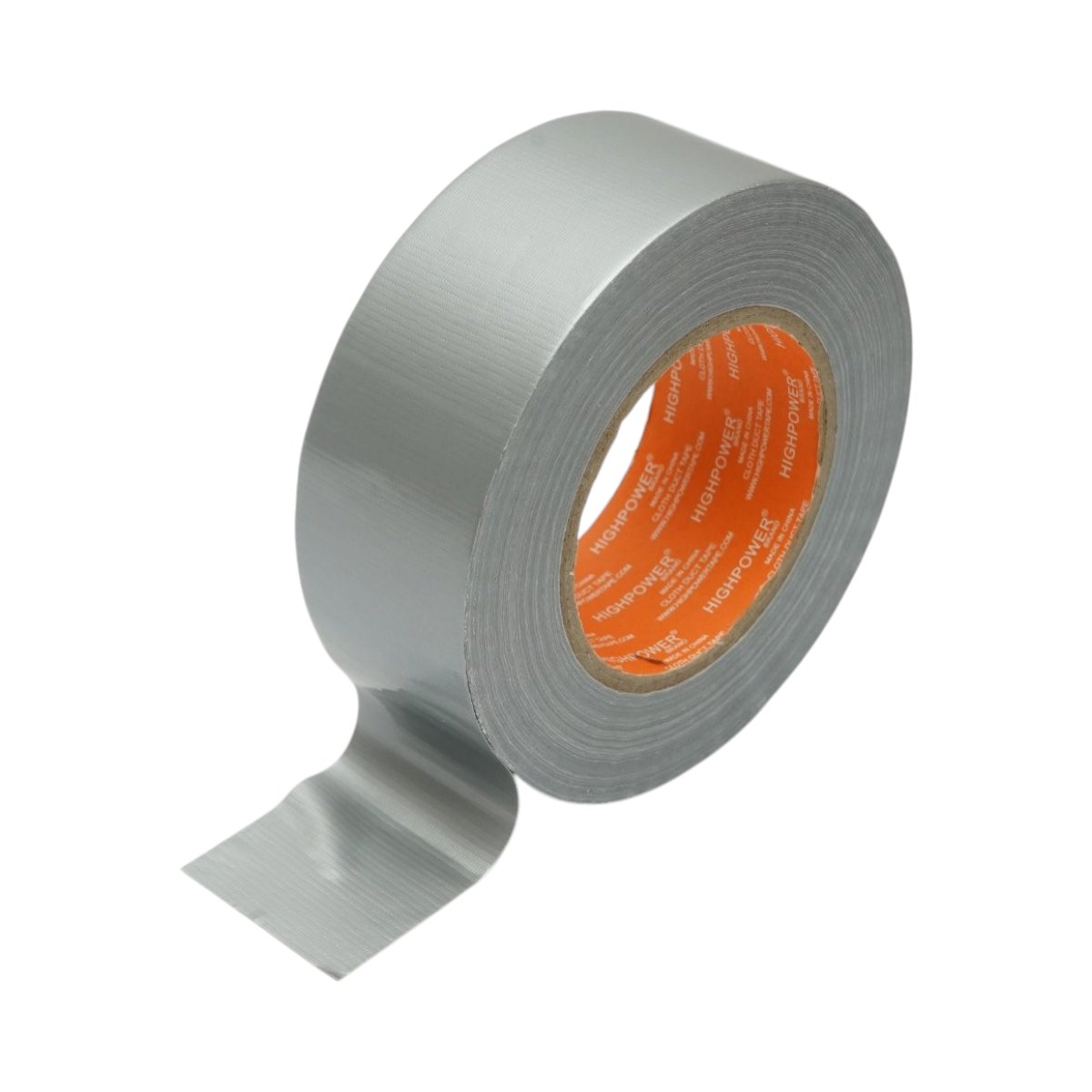 Banda adeziva textila Duct Tape argintie 48mm x 55m pentru reparatii HighPower [3]