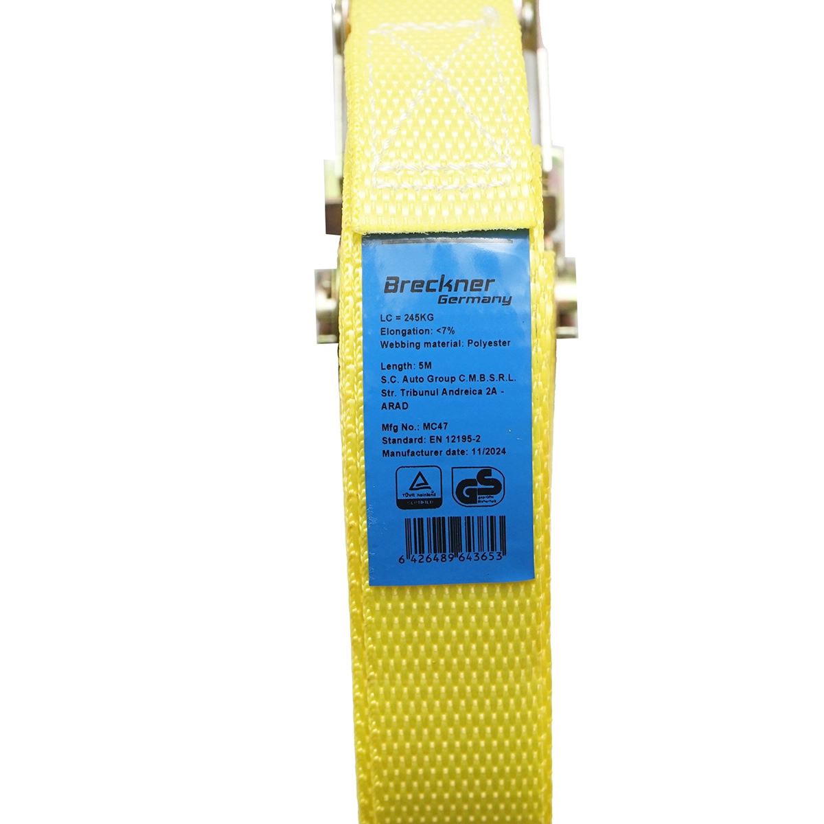 Chinga ancorare marfa 5mx25mm 245kg Breckner Germany [3]
