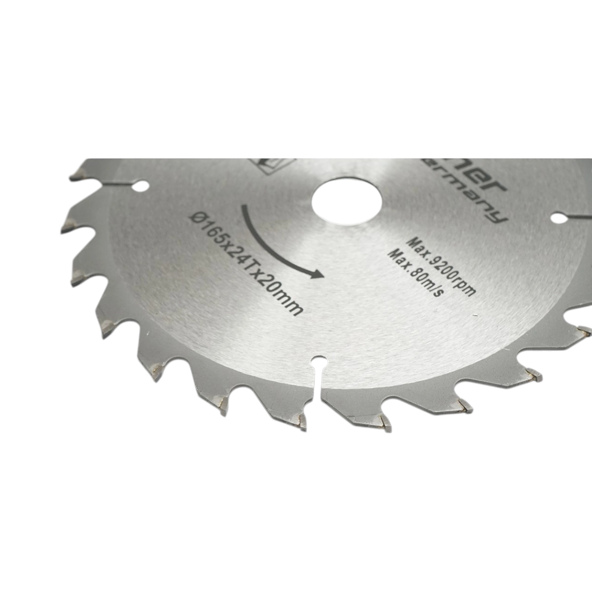 Disc circular vidia pentru lemn 165x20mm, 24 dinti, turatie maxima 9200rpm Breckner Germany [2]