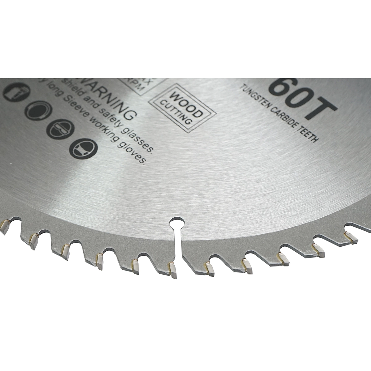 Disc circular vidia pentru lemn 230x25.4mm, 60 dinti, turatie maxima 6600rpm Crownman [2]
