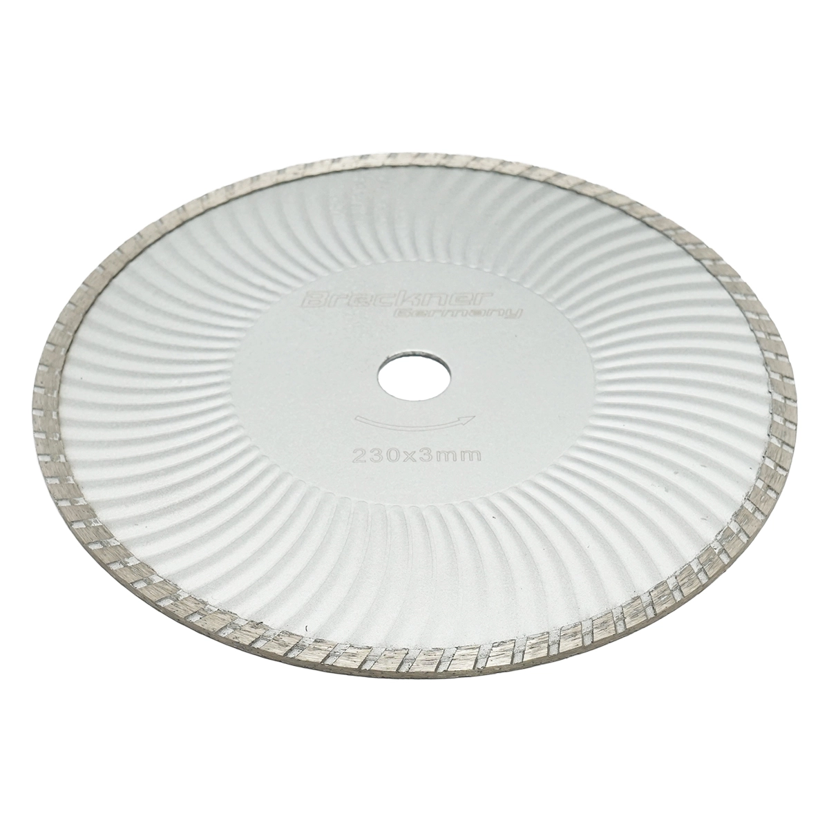 Disc diamantat continuu 230x3mm taiere umeda/uscata pentru beton si ceramica Breckner Germany [2]