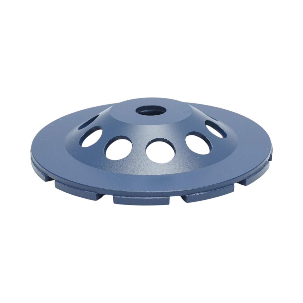 Disc diamantat segmentat tip cupa 180x22.23, dublu rand grosier, standard CONCRETE pentru slefuire beton, piatra, mozaic Breckner Germany [4]