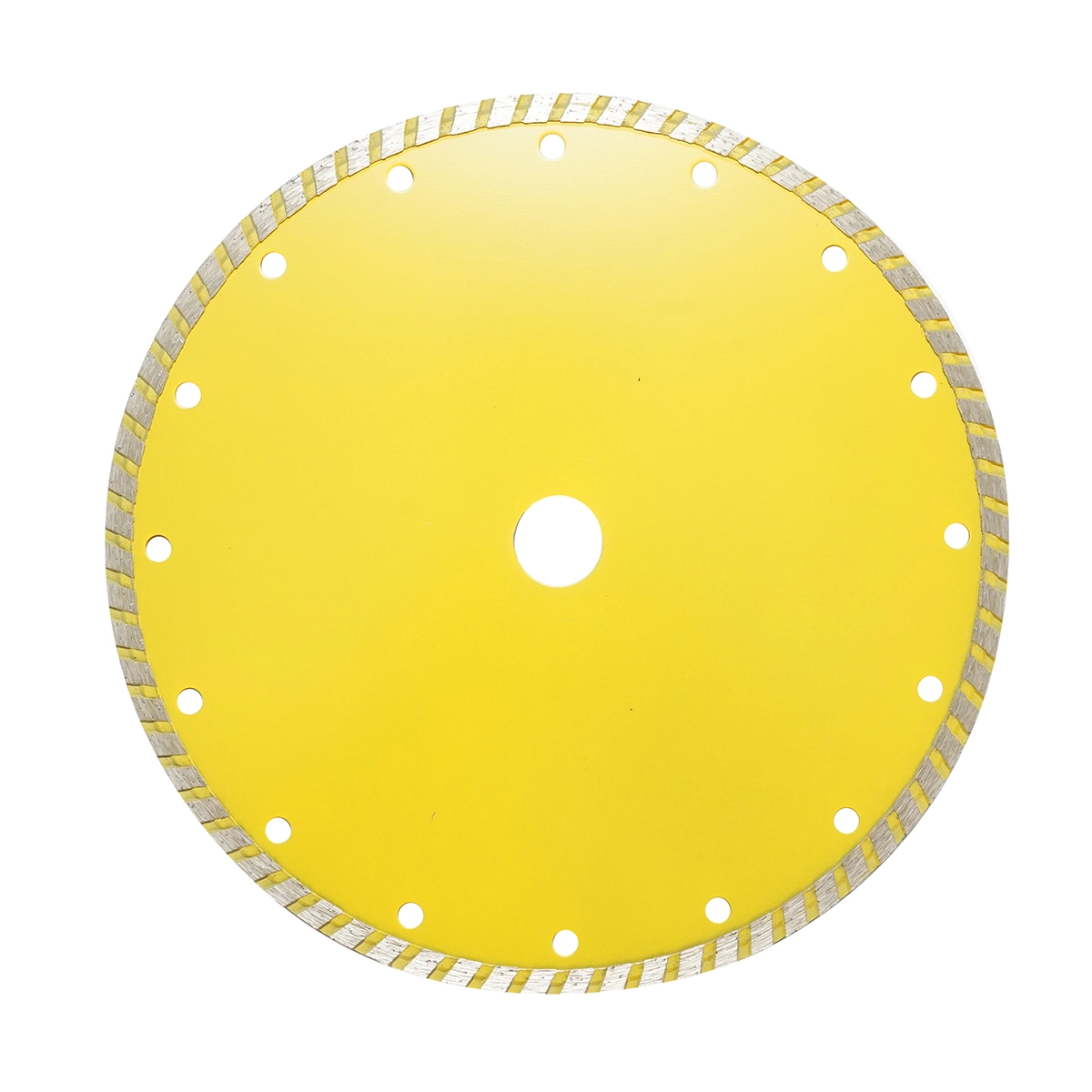 Disc diamantat turbo sinterizat 230x22.23mm, taiere umeda/uscata pentru piatra, gresie, ceramica, marmura Crownman [2]