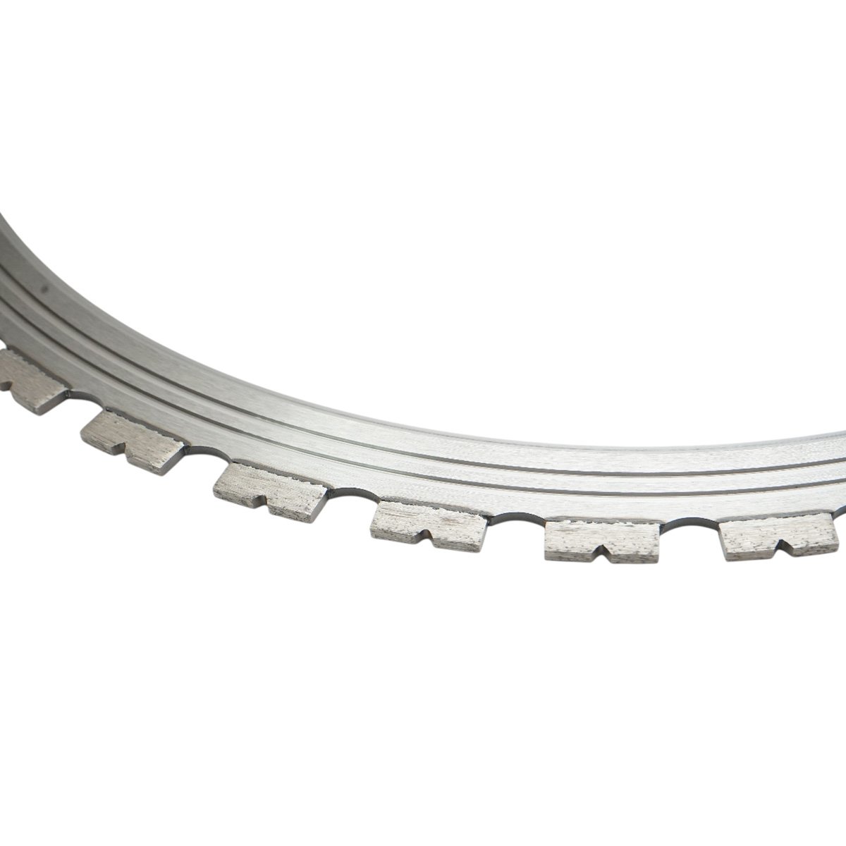 Disc inelar diamantat segmentat 600mm, 37 dinti, rola antrenare pentru masina de taiat beton Breckner Germany [3]