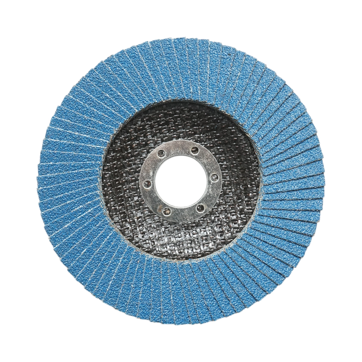 Disc lamelar abraziv cu zirconiu 125x22mm T27 ZA80 pentru slefuire, polizare metal si inox Breckner Germany [2]