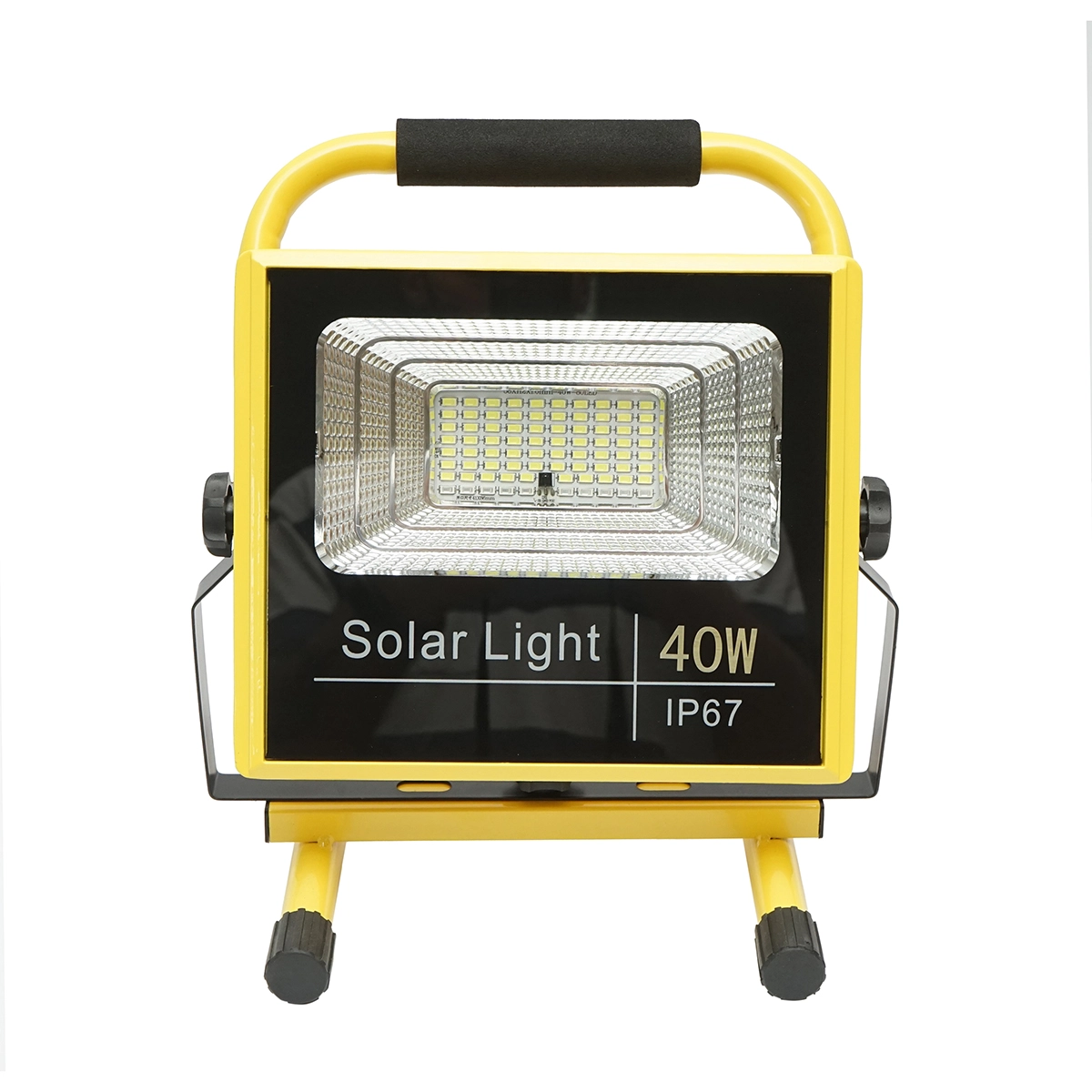 Lampa de lucru LED portabila 40W, 8000K, cu telecomanda, 2 baterii LiFePO4 6000mAh si cadru stativ, IP67 Breckner Germany [3]