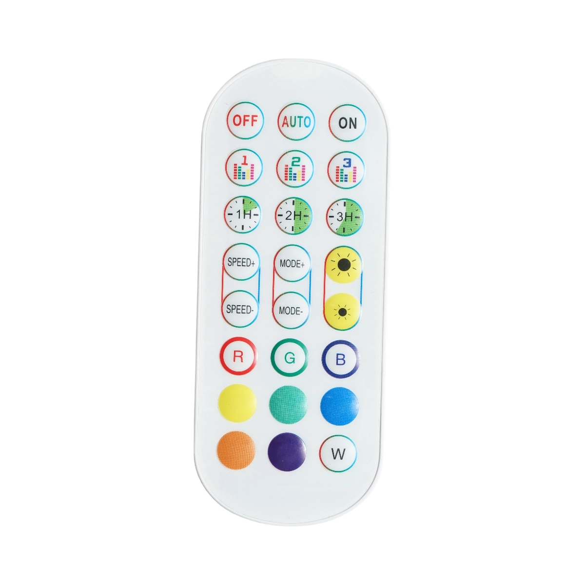 Lampa de podea decorativa LED RGB 4.8W dimabila 240lm, mod muzica cu telecomanda 1500x125x125mm IP20 [4]