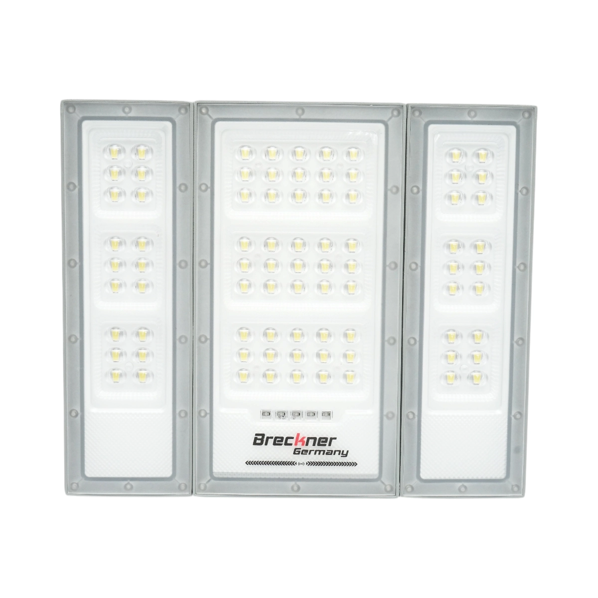 Lampa LED 1300lm, 6500K, cu panou solar 25W, baterie LiFePO4 3.2V/15Ah, senzor de miscare si telecomanda, IP66 Breckner Germany [3]