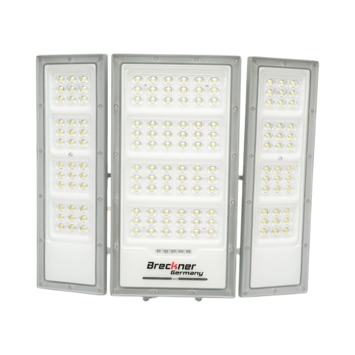 Lampa LED 2400lm, 6500K, cu panou solar 40W, baterie LiFePO4 3.2V/30Ah, senzor de miscare si telecomanda, IP66 Breckner Germany [4]