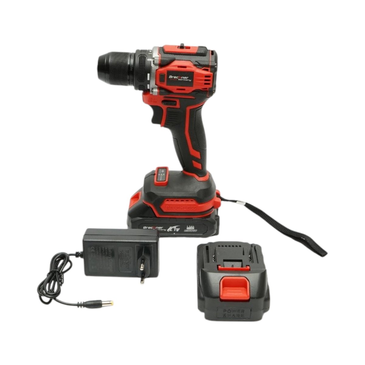 Masina de gaurit si insurubat cu percutie 21V brushless 40Nm Breckner Germa [8]